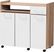 Evelake White Bar Cart