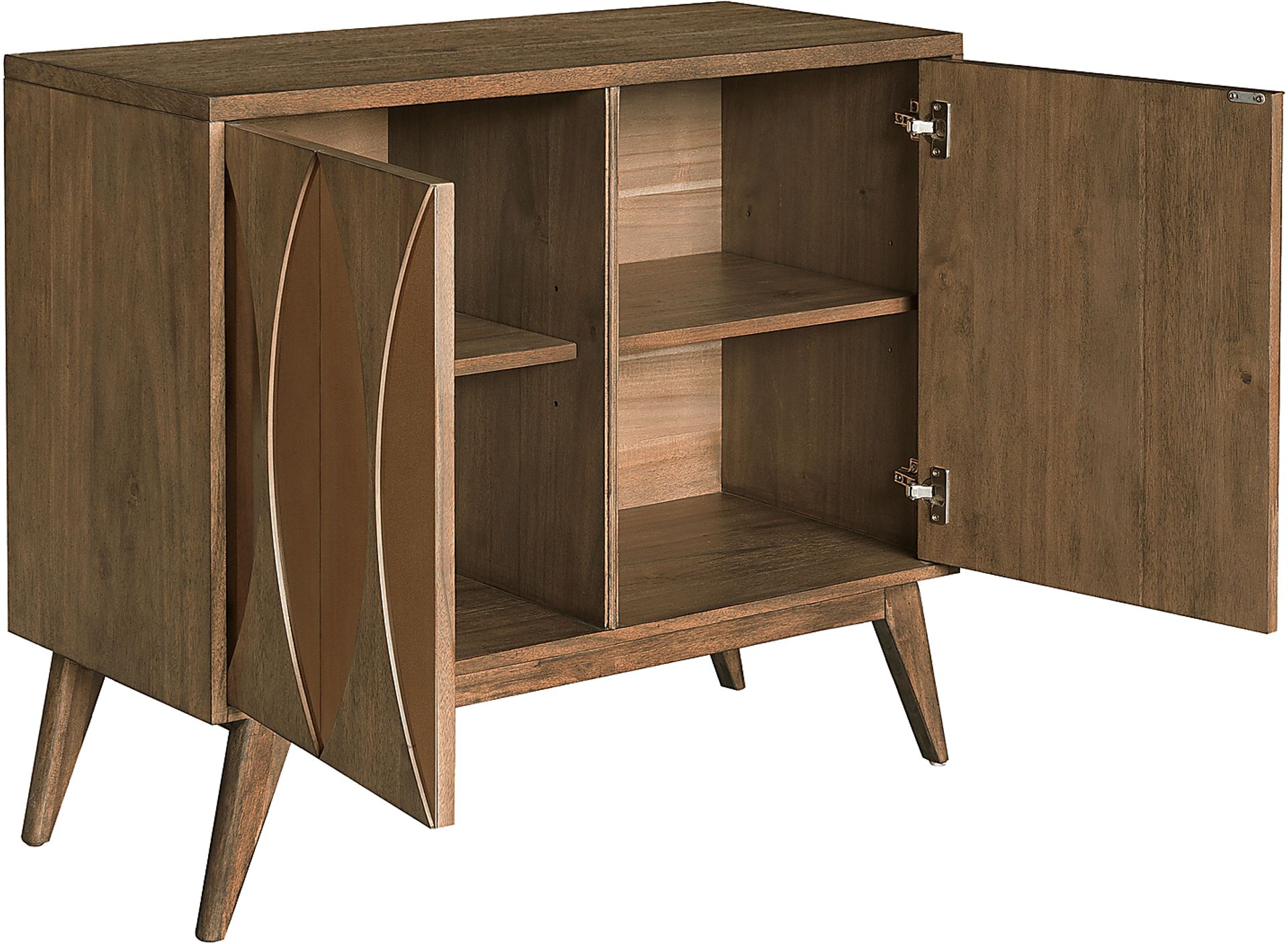 Evellan Brown Accent Cabinet - Image 3