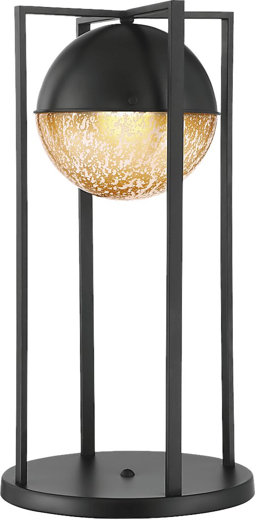 Evening Star Black Lamp