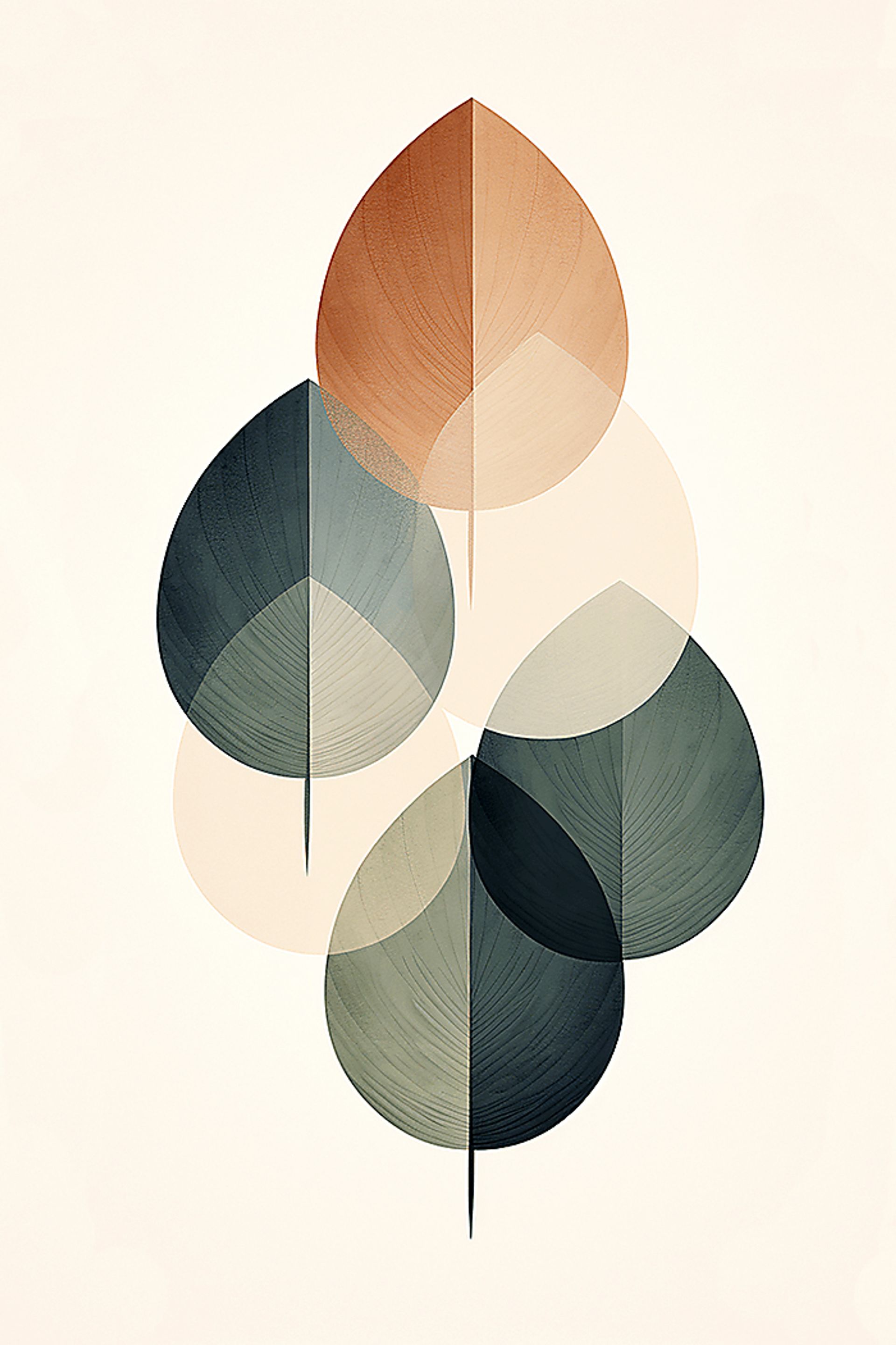 Eveningtide Beige Artwork - Image 1