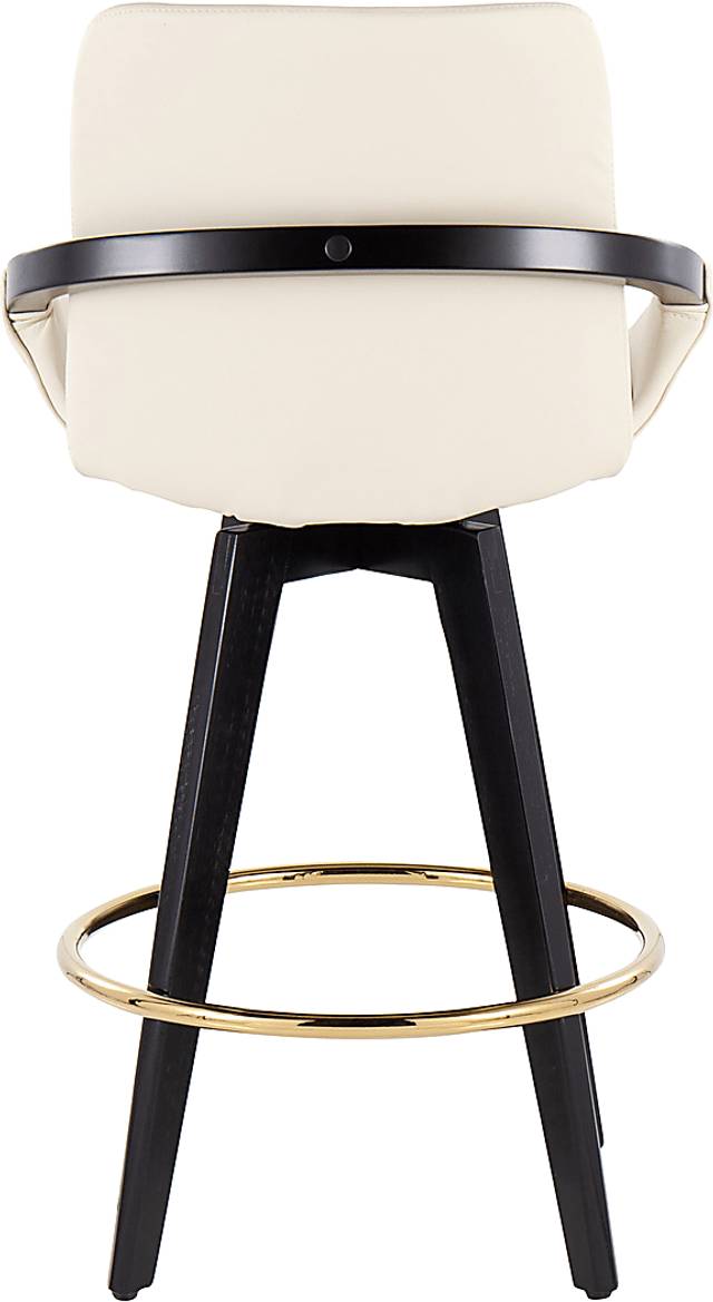 Everan I Cream Counter Height Stool, Set of 2 - Thumbnail - Image 5