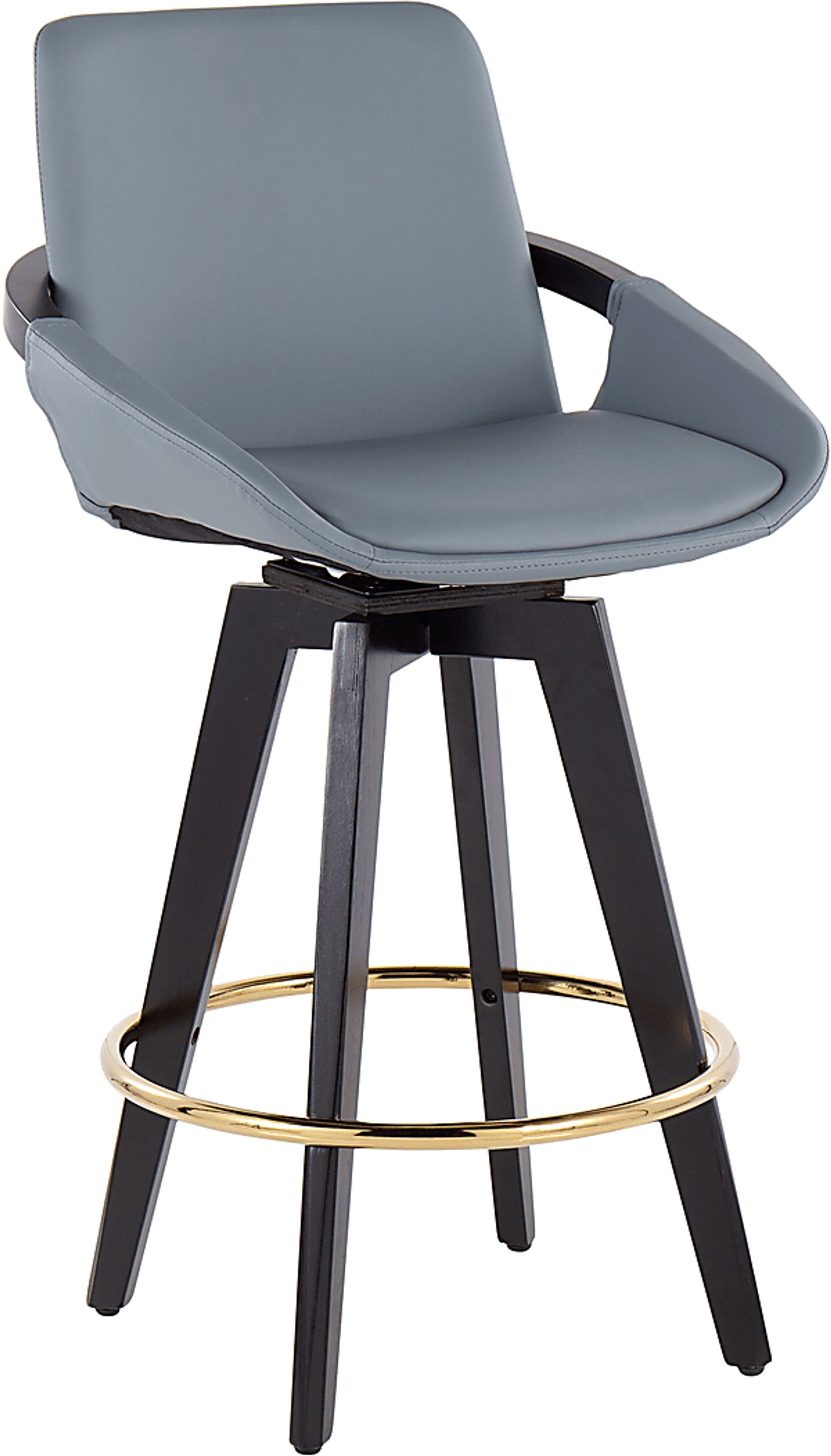 Everan I Gray Counter Height Stool, Set of 2 - Image 2