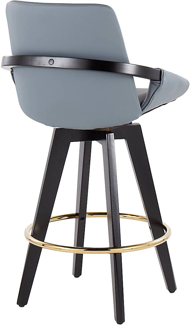 Everan I Gray Counter Height Stool, Set of 2 - Thumbnail - Image 4
