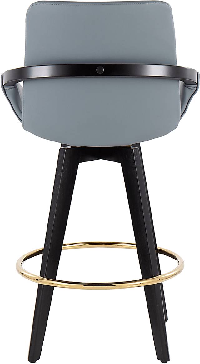 Everan I Gray Counter Height Stool, Set of 2 - Thumbnail - Image 5