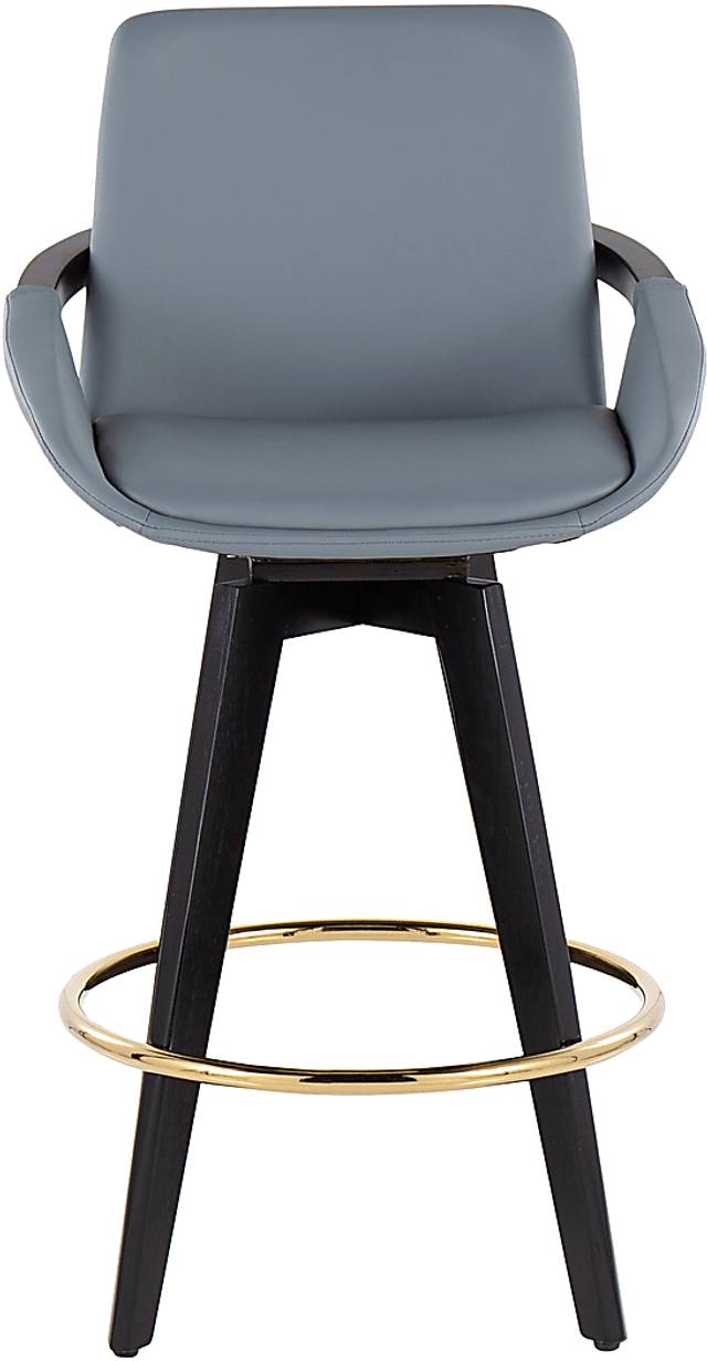Everan I Gray Counter Height Stool, Set of 2 - Thumbnail - Image 6