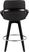 Everan II Black Counter Height Stool, Set of 2