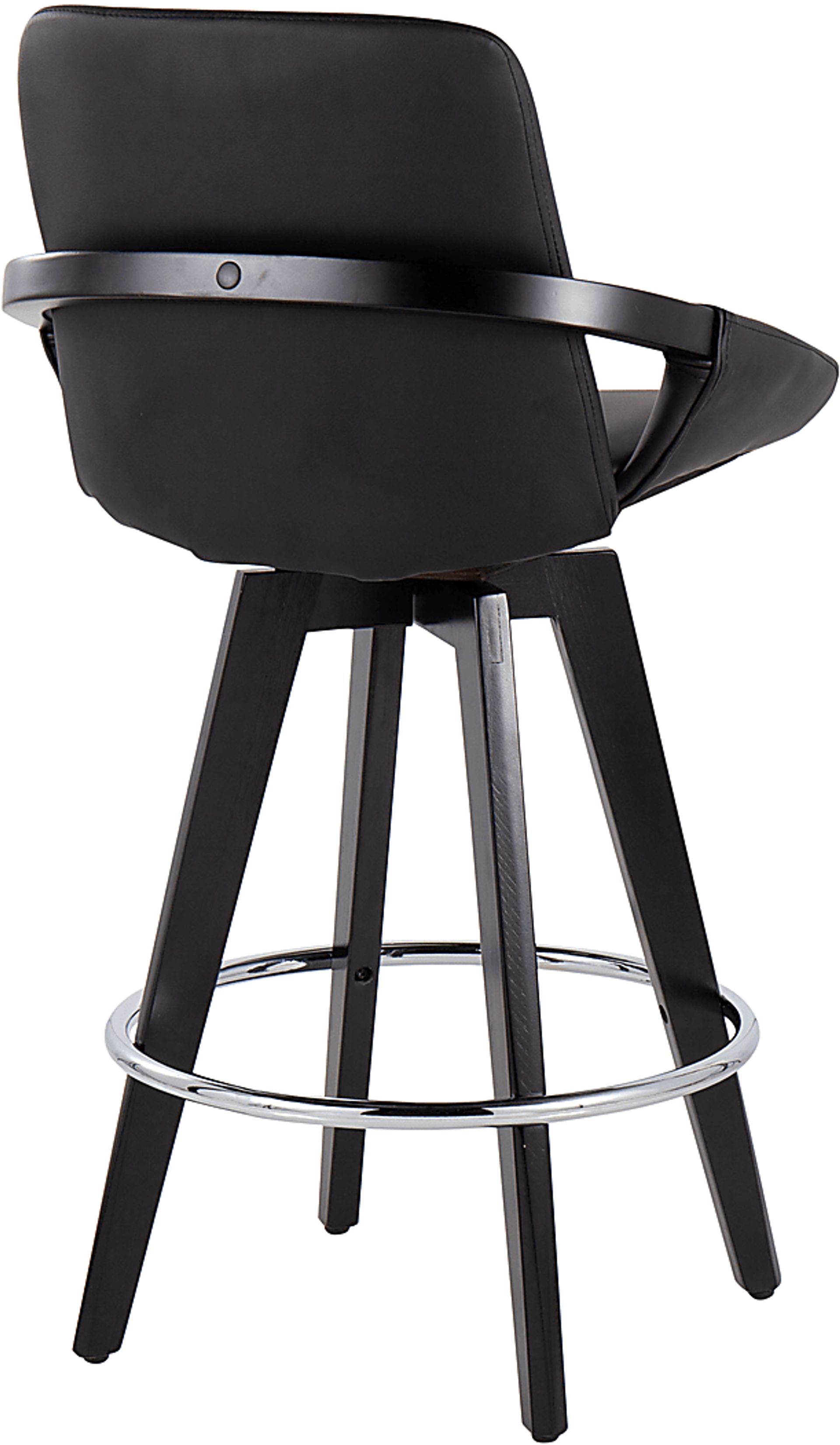 Everan II Black Counter Height Stool, Set of 2 - Image 5