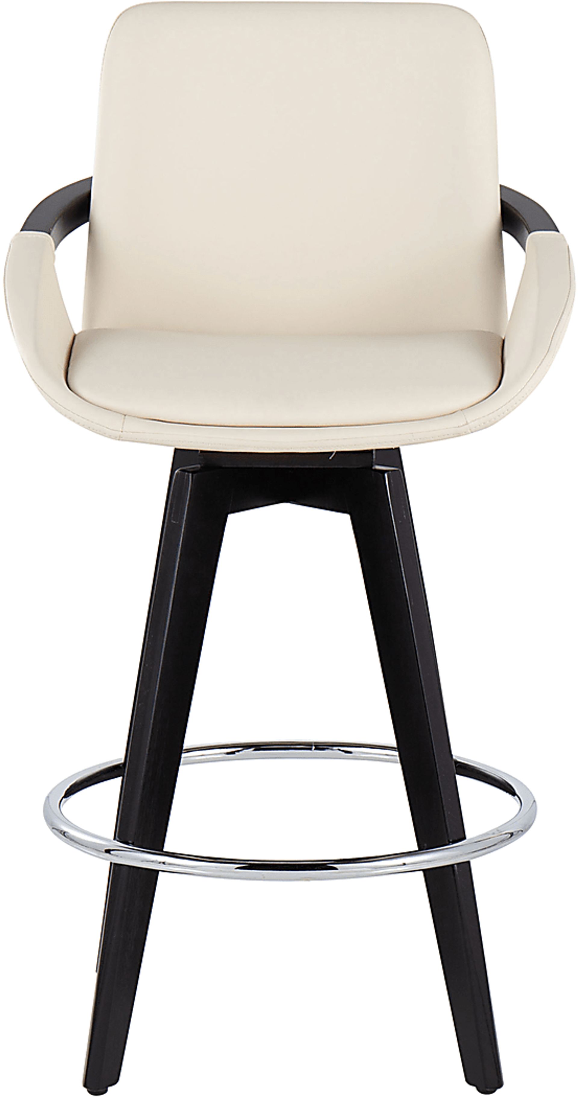 Everan II Cream Counter Height Stool, Set of 2 - Image 6