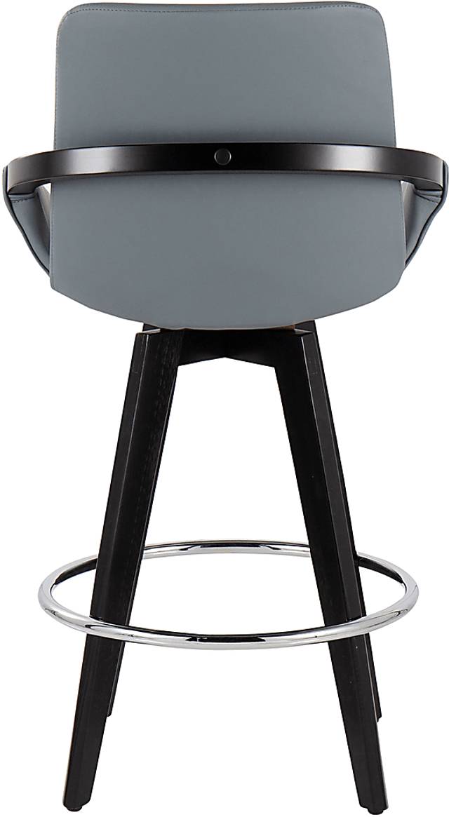 Everan II Gray Counter Height Stool, Set of 2 - Thumbnail - Image 5