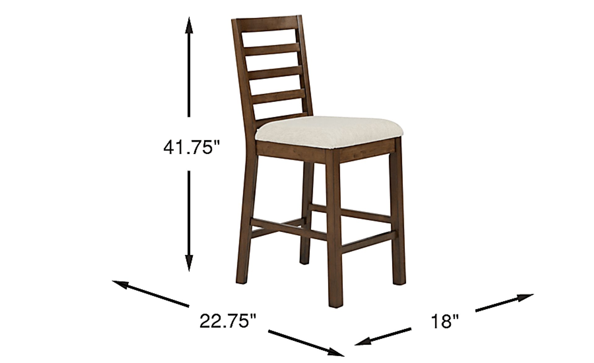 Dimension Image. Please refer to the Dimension Tab on this page for dimension details.