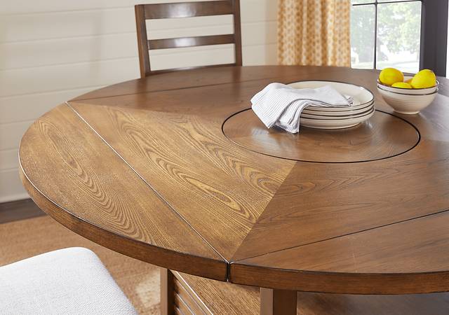 Everdeen Cottage Brown Cherry Dining Table - Thumbnail - Image 3