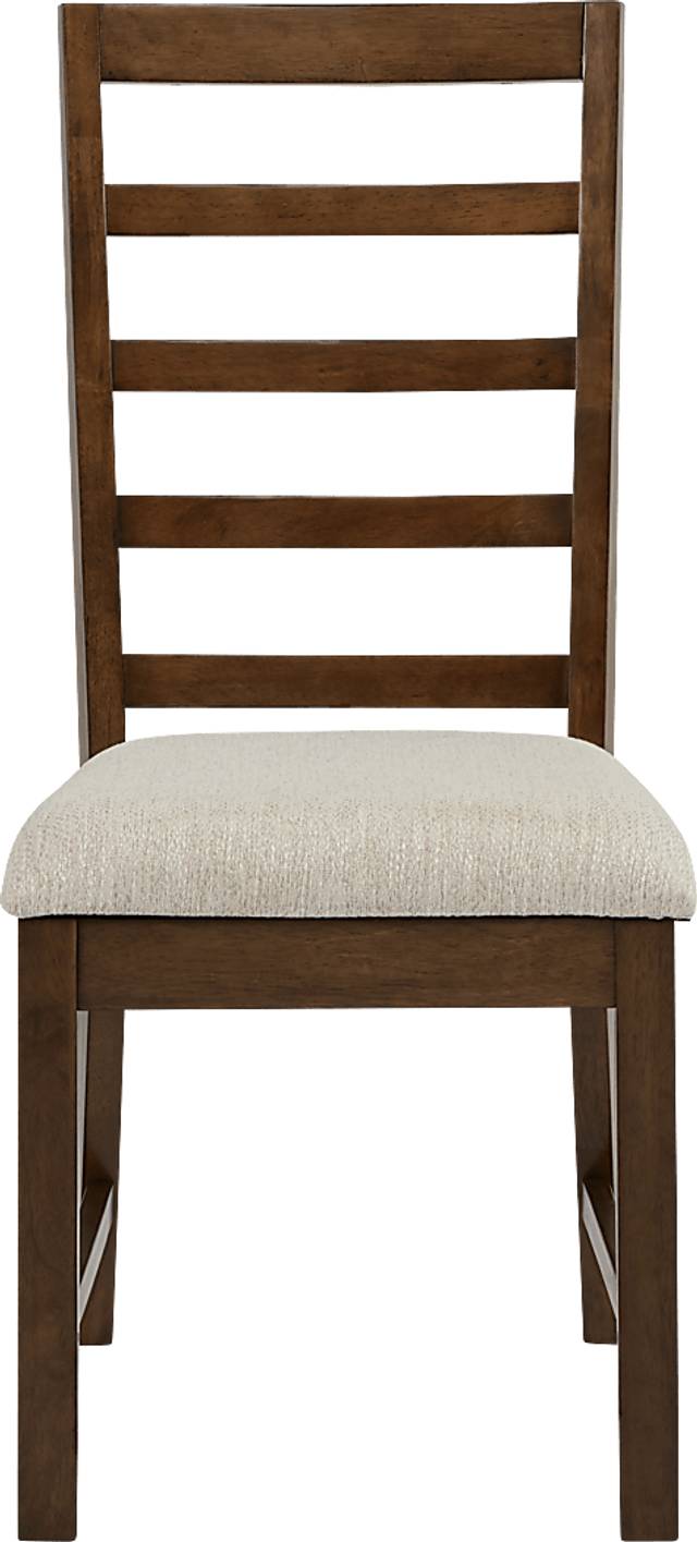 Everdeen Cottage Brown Cherry Side Chair - Thumbnail - Image 2