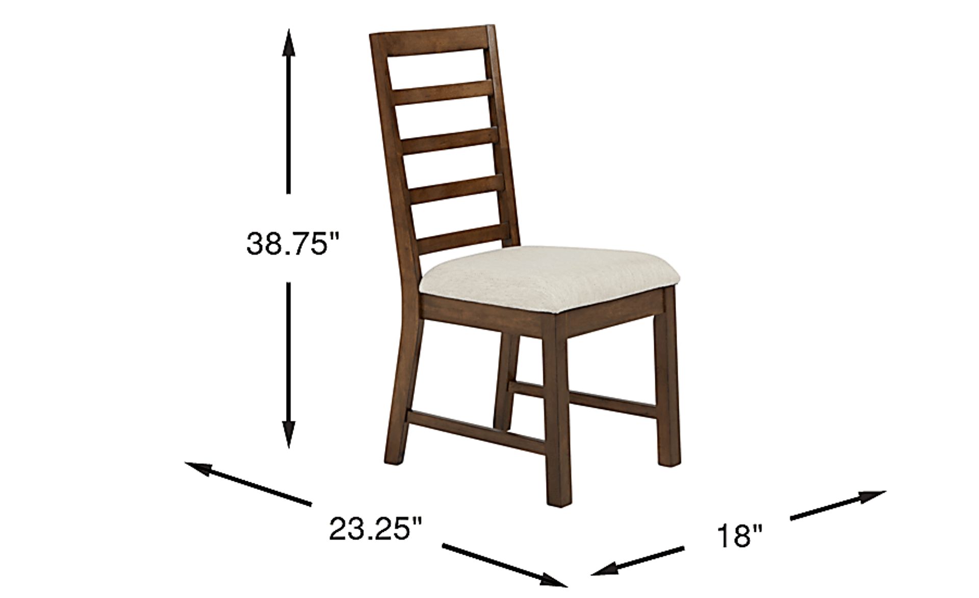 Dimension Image. Please refer to the Dimension Tab on this page for dimension details.