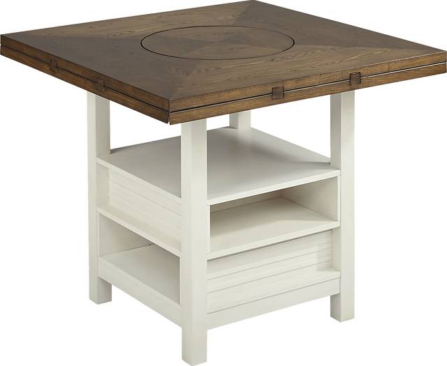Everdeen Cottage White 5 Pc Counter Height Dining Room - Thumbnail - Image 3