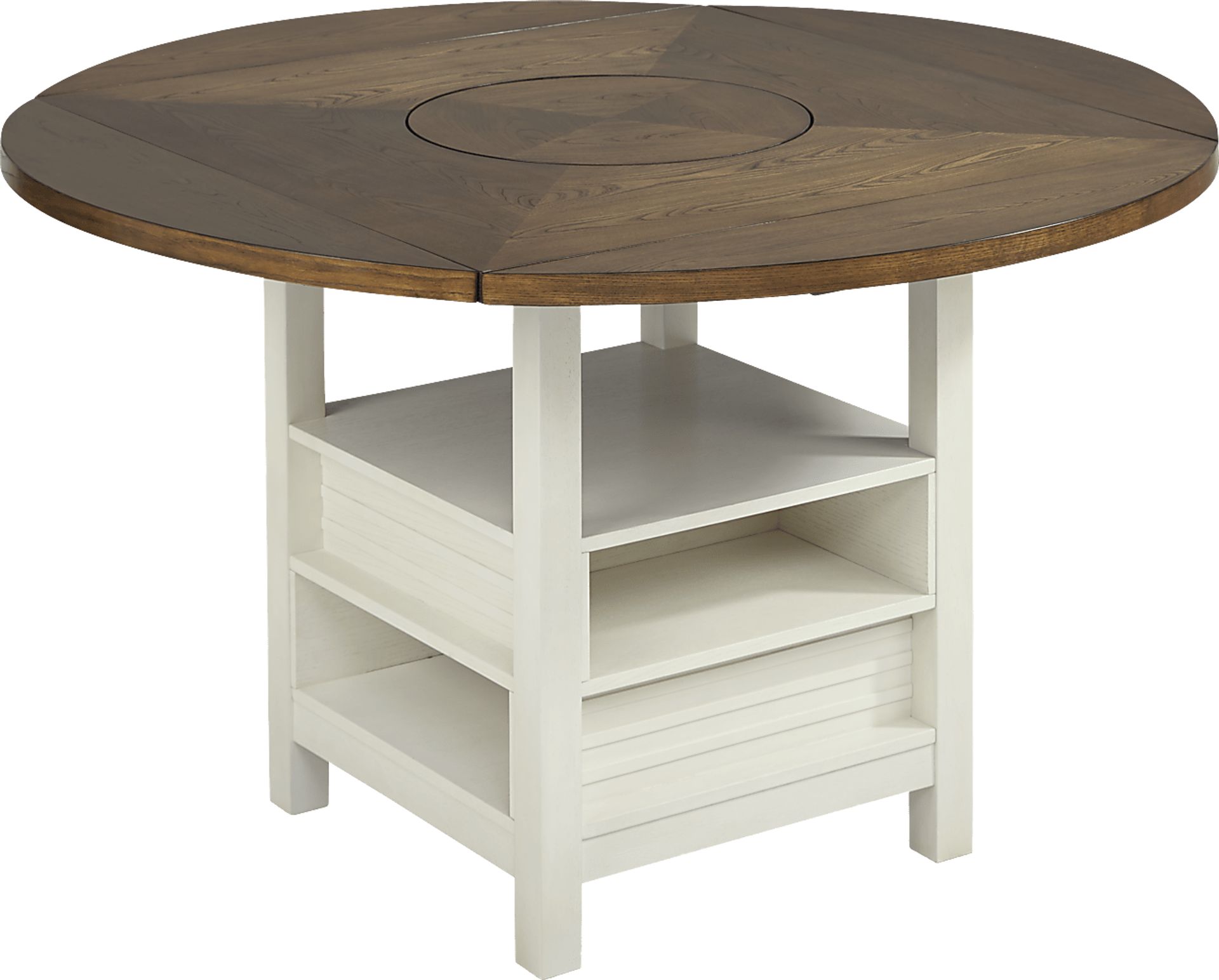 Everdeen Cottage White 5 Pc Counter Height Dining Room - Image 2