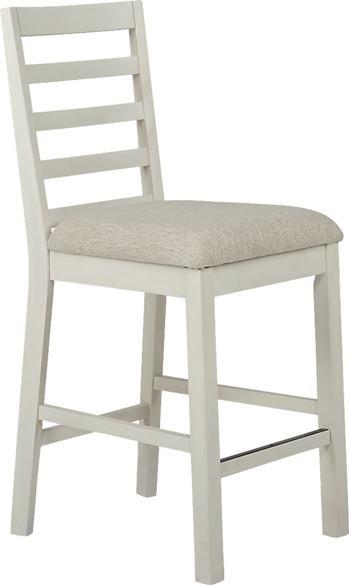 Everdeen Cottage White Colors,White Beige Counter Height Stool Rooms