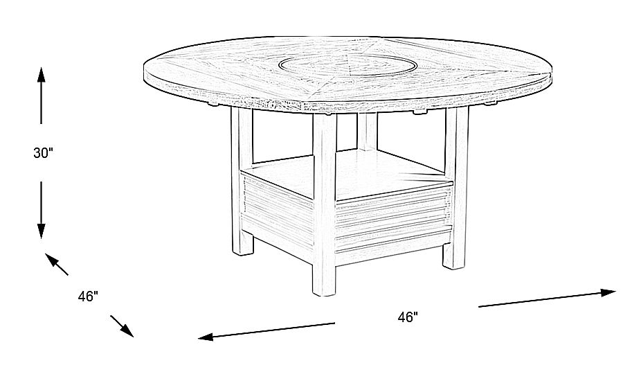 Everdeen cottage dining discount set