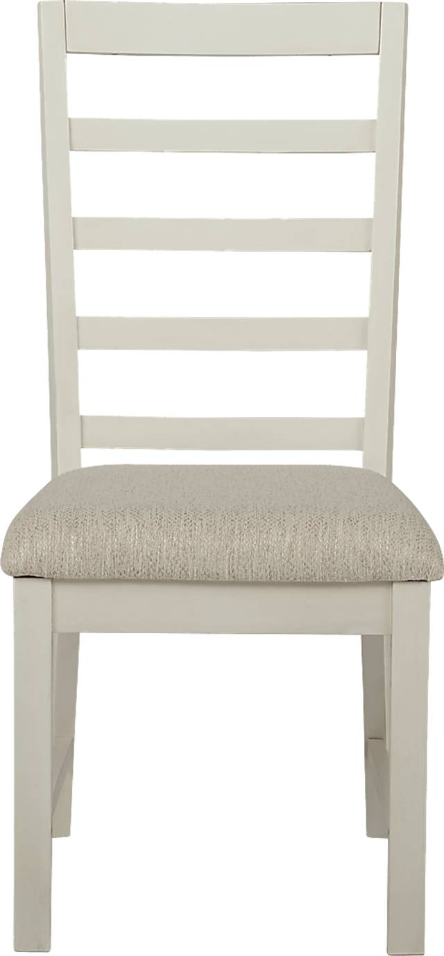 Everdeen Cottage White Side Chair - Thumbnail - Image 2