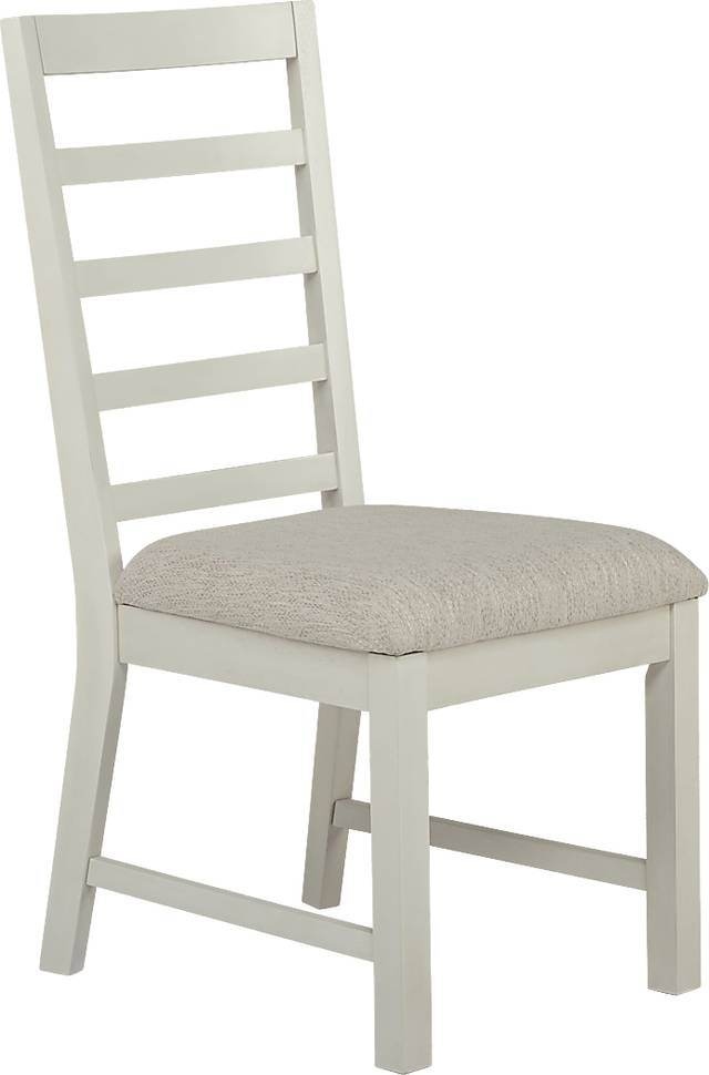 Everdeen Cottage White Side Chair - Thumbnail - Image 1
