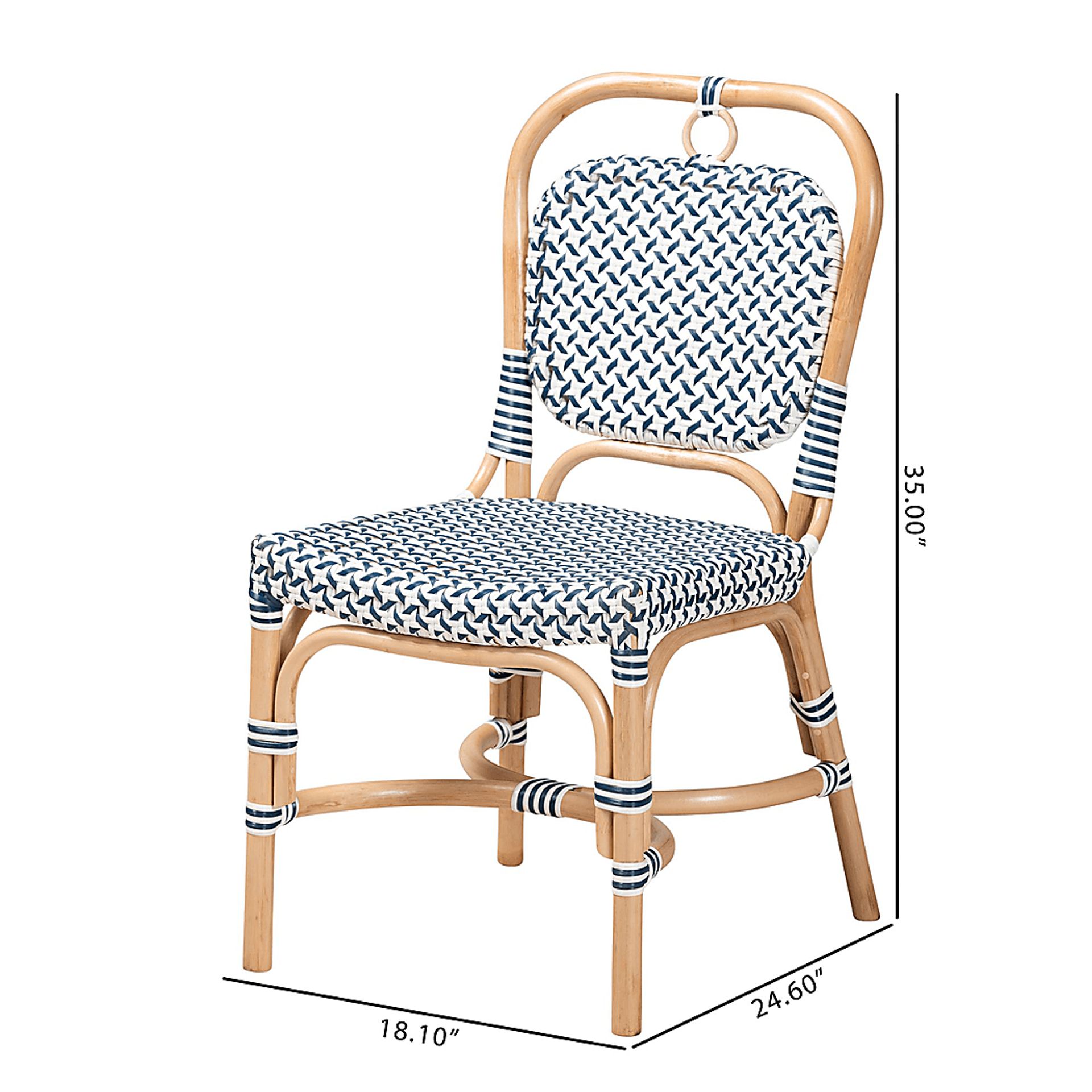 Evereteze Blue Dining Chair - Image 10