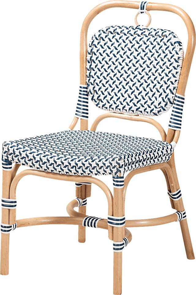 Evereteze Blue Dining Chair - Thumbnail - Image 1