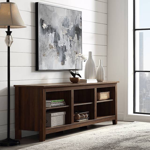 Everett Walnut 70 in. Console - Thumbnail - Image 5