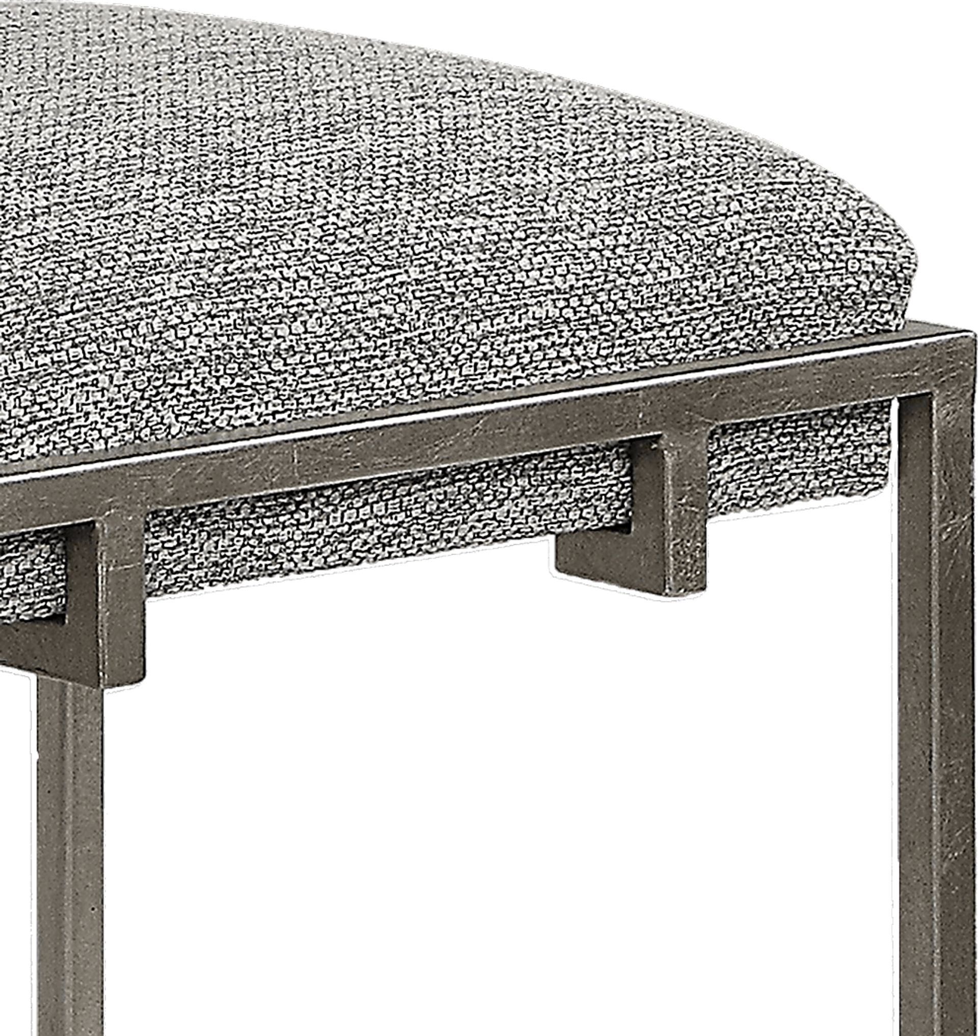 Everhart Gray Accent Bench - Image 2