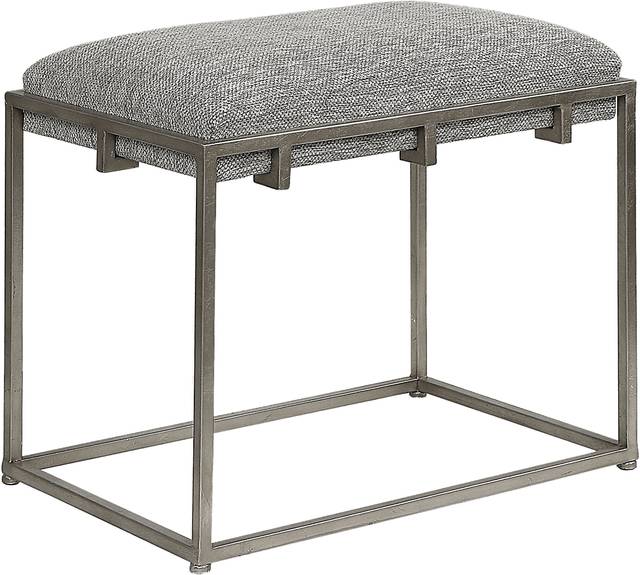 Everhart Gray Accent Bench - Thumbnail - Image 1