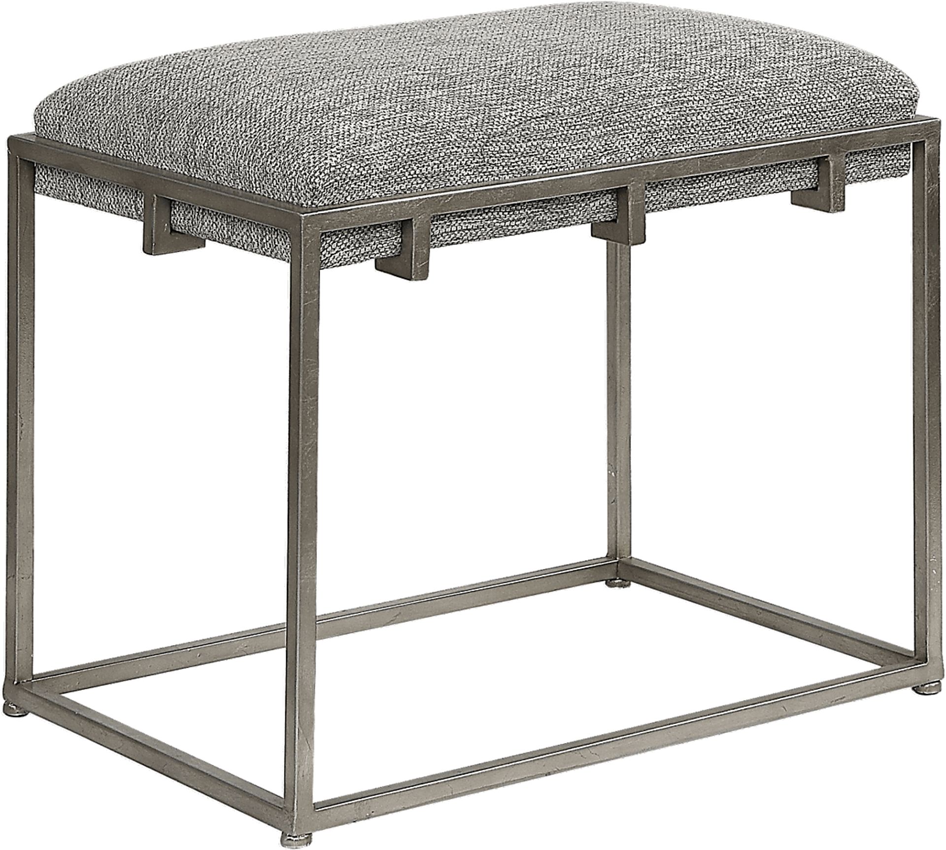 Everhart Gray Accent Bench - Image 1
