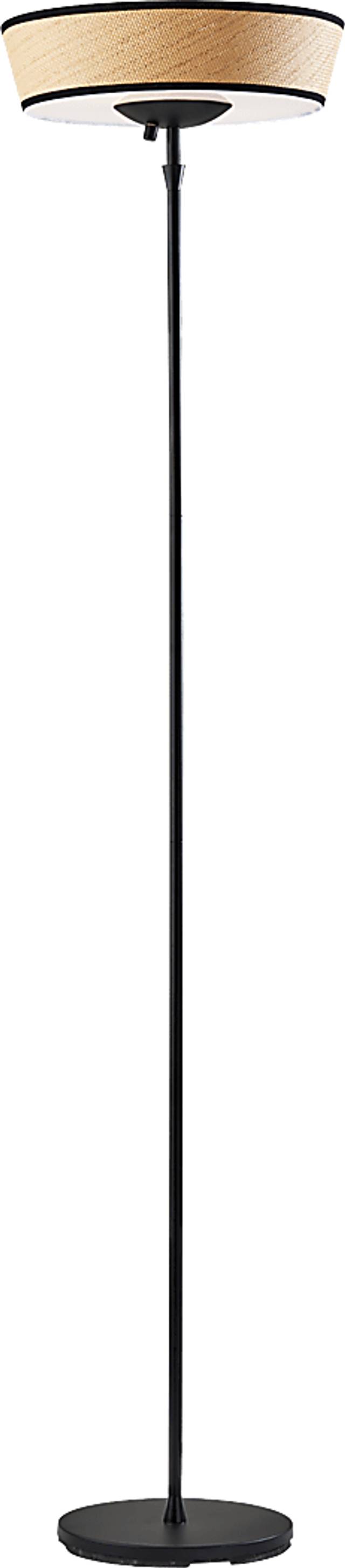 Everina Drive Natural Floor Lamp - Thumbnail - Image 1