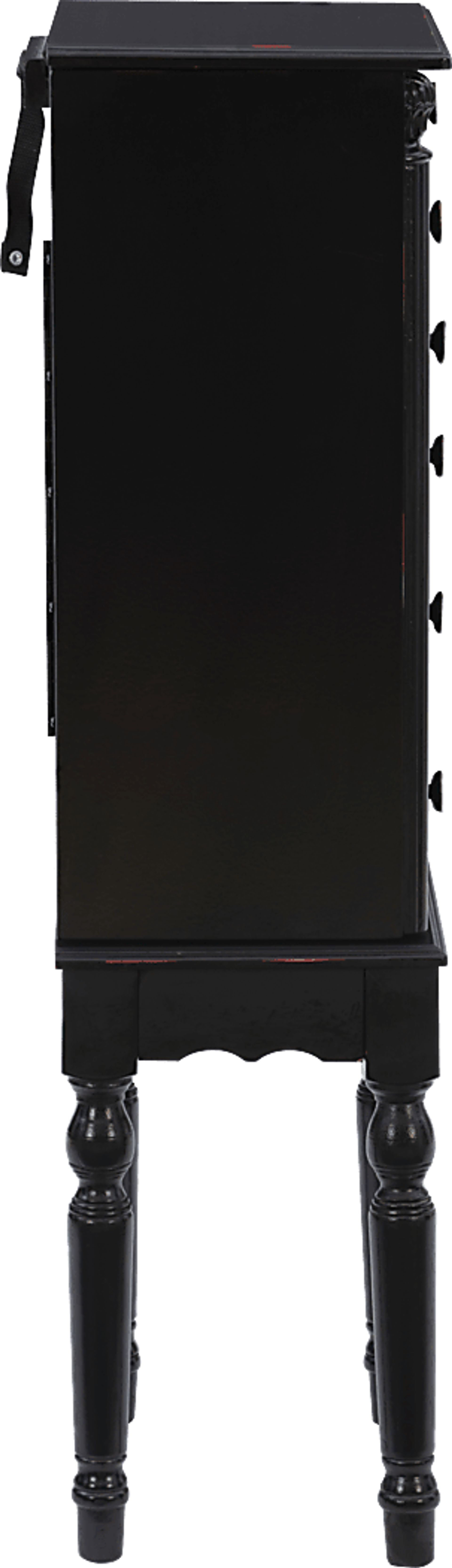 Everinaa Black Jewelry Armoire - Image 5