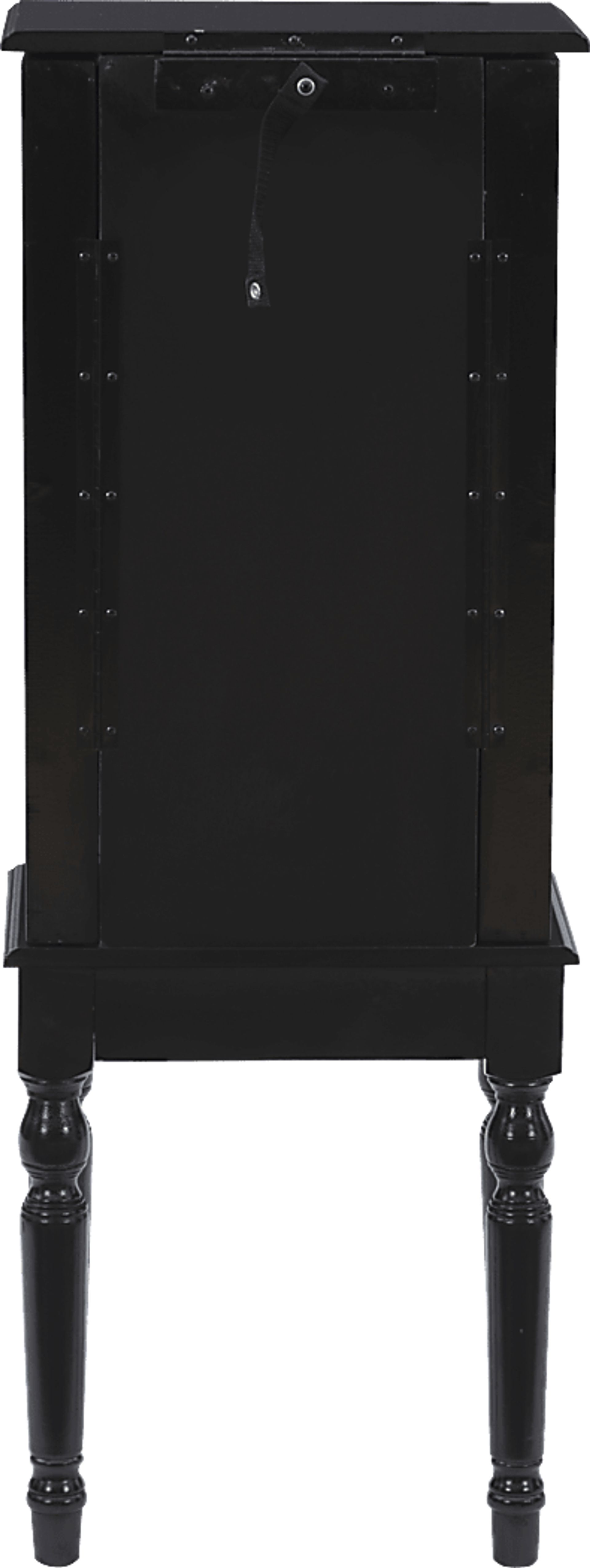 Everinaa Black Jewelry Armoire - Image 7