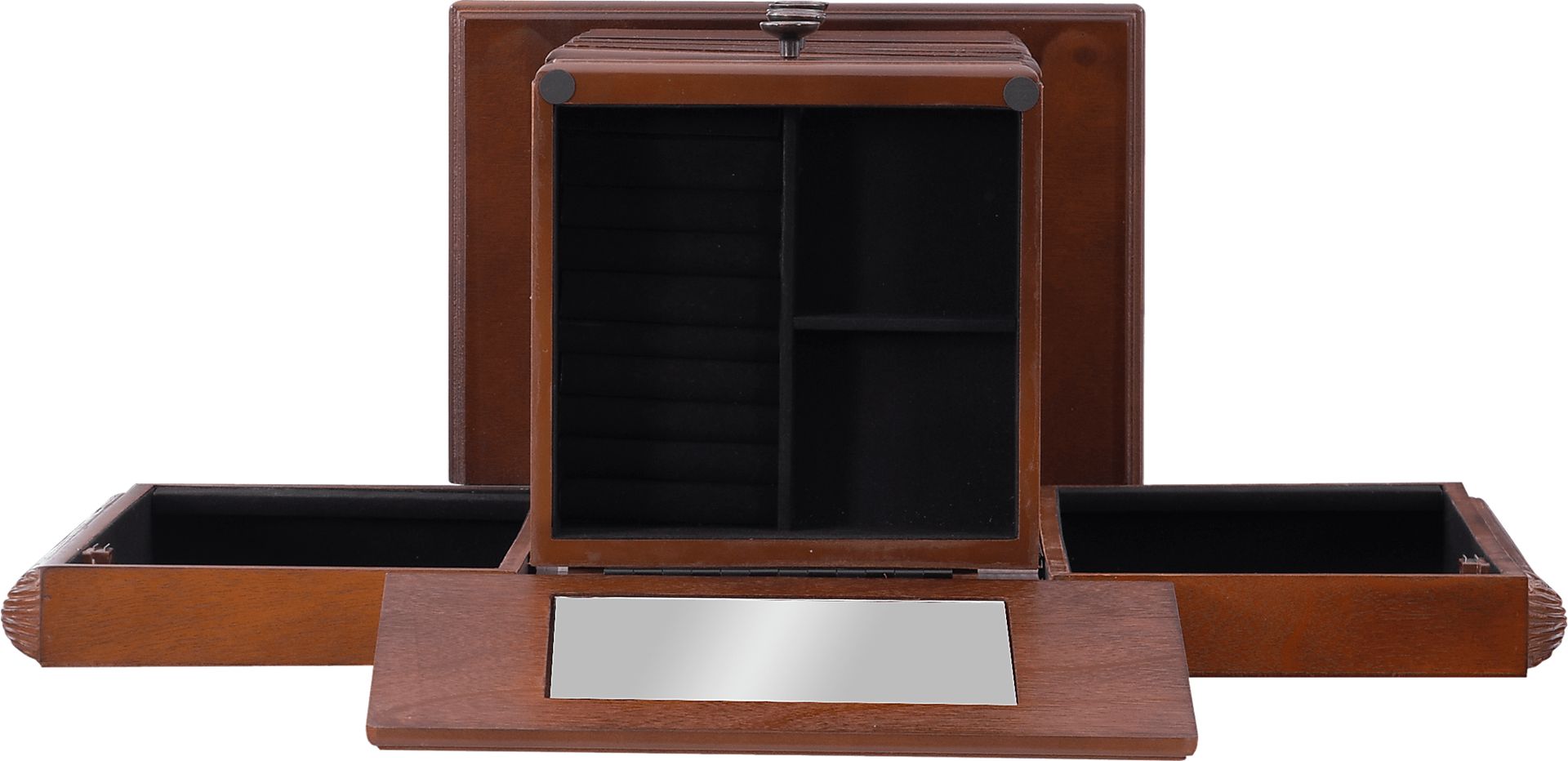 Everinaa Red Jewelry Armoire - Image 10