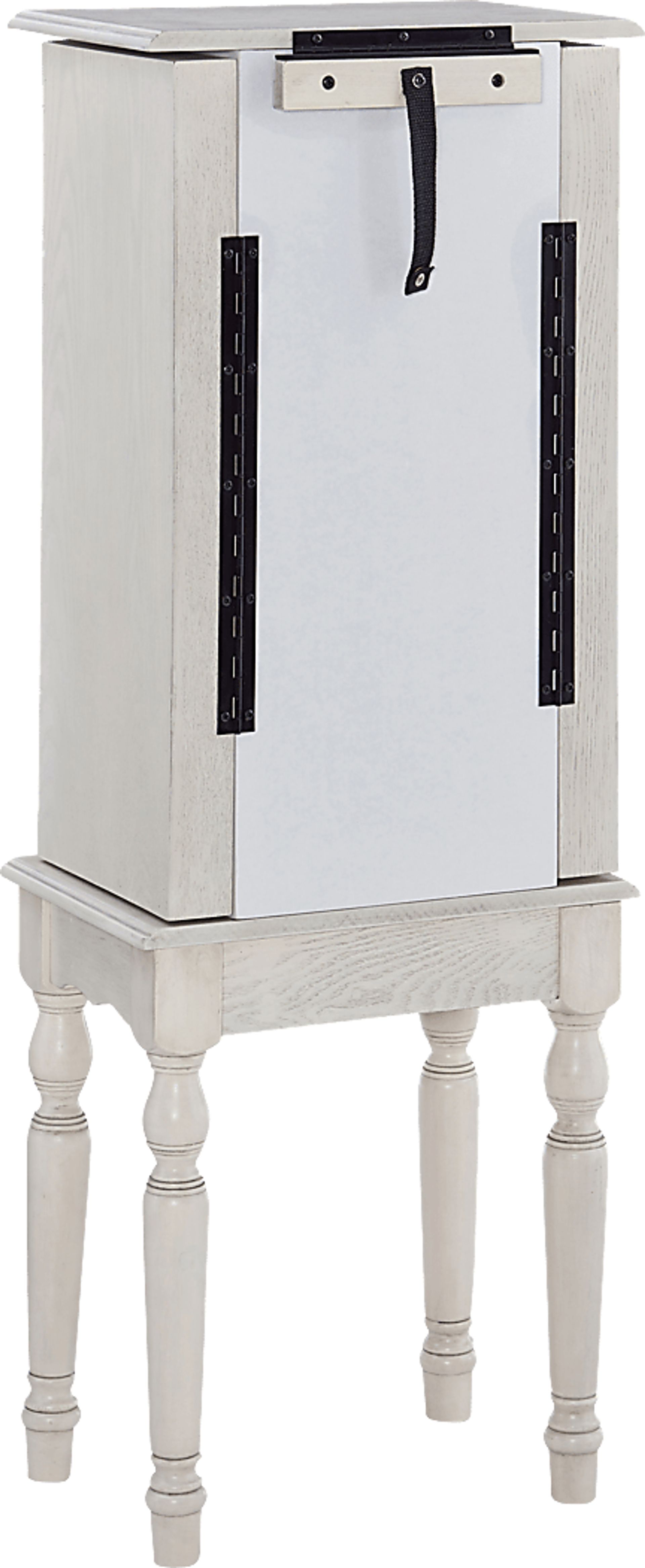 Everinaa White Jewelry Armoire - Image 7