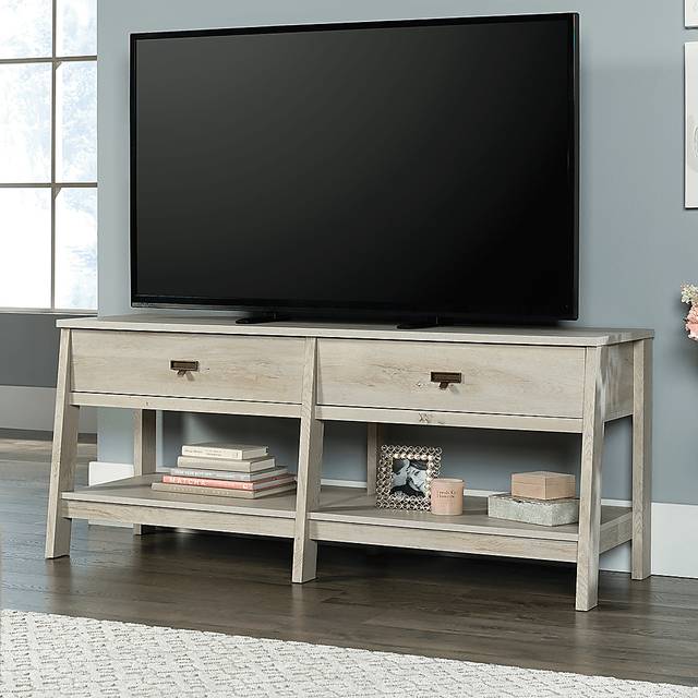 Everleth White 57.5 in. Console - Thumbnail - Image 2