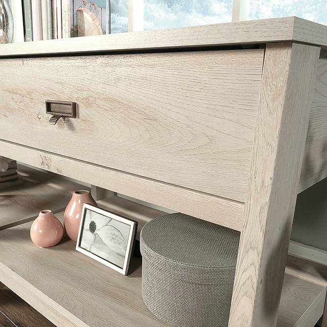 Everleth White 57.5 in. Console - Thumbnail - Image 3