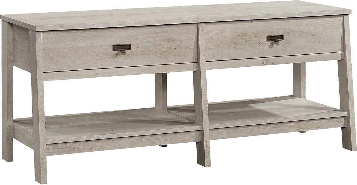 Everleth White 57.5 in. Console
