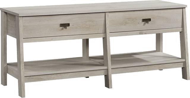 Everleth White 57.5 in. Console - Thumbnail - Image 1