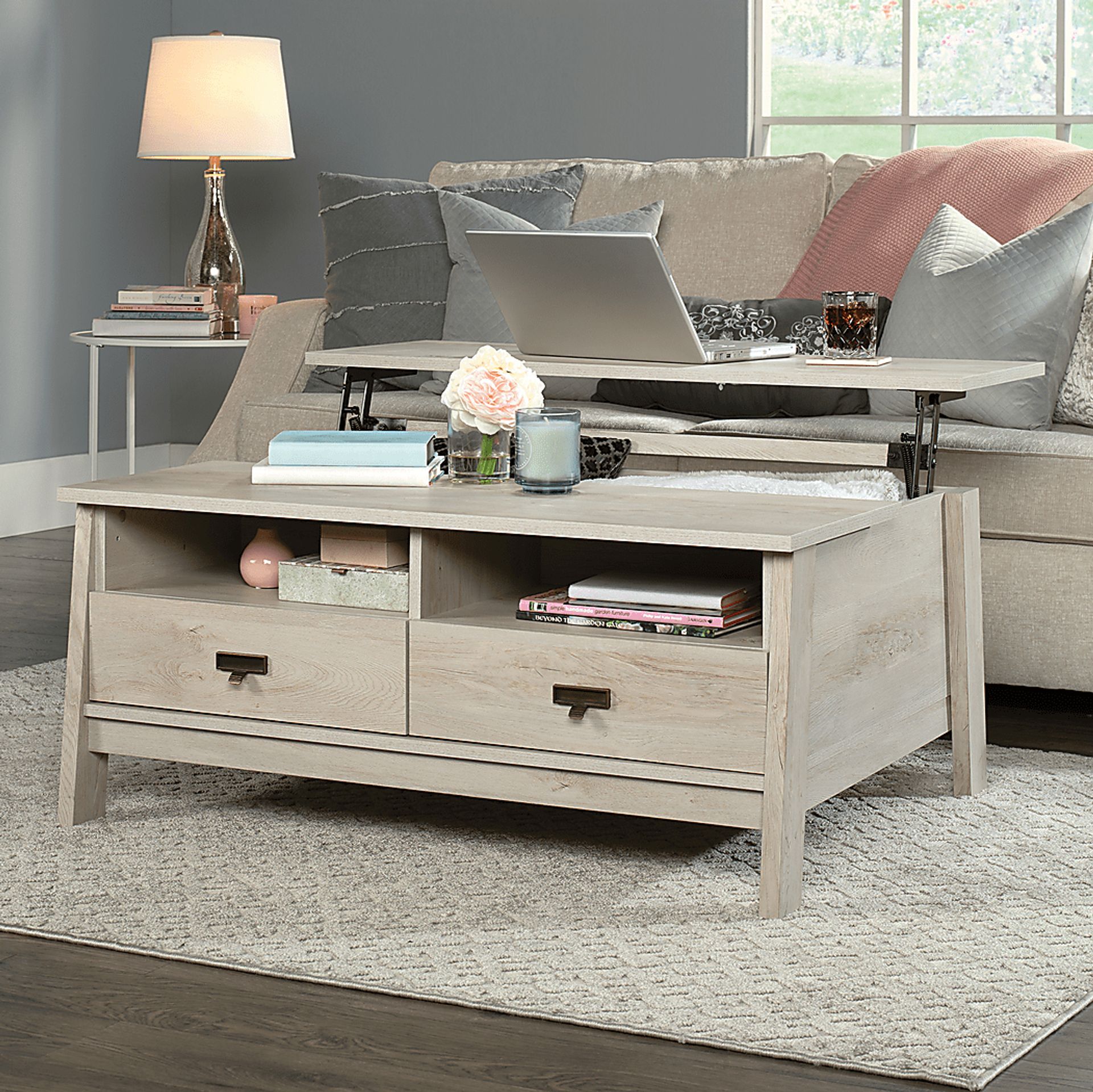 Everleth White Cocktail Table - Image 2