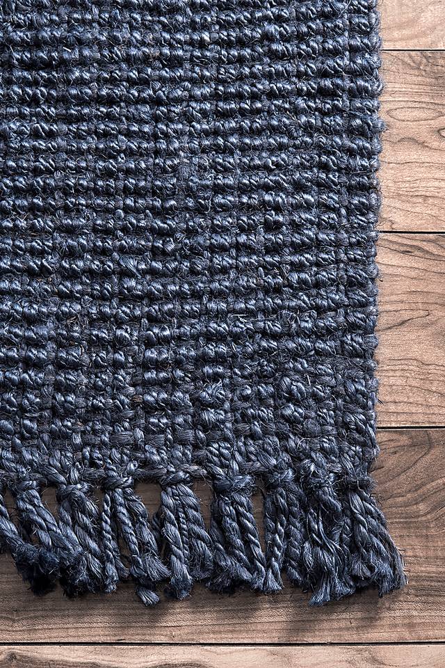 Everley Navy 5' x 8' Rug - Thumbnail - Image 3