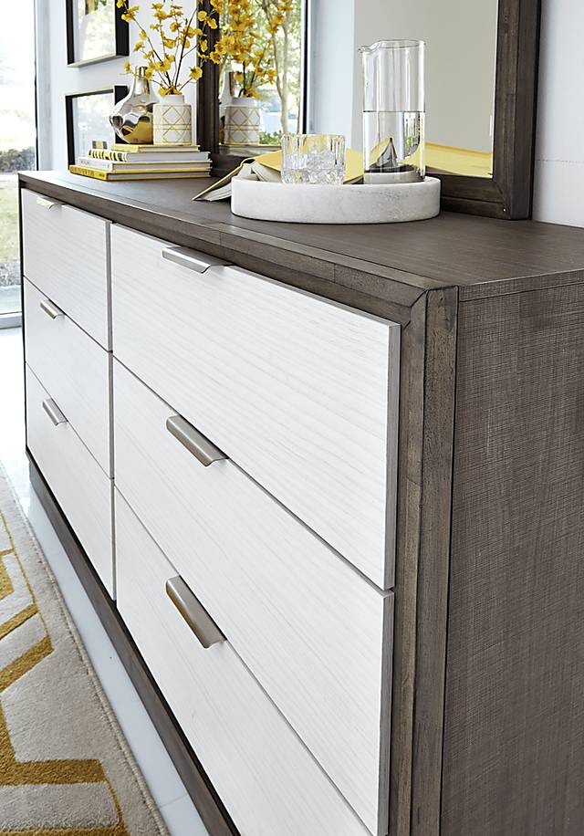 Everson Gray Dresser - Thumbnail - Image 3