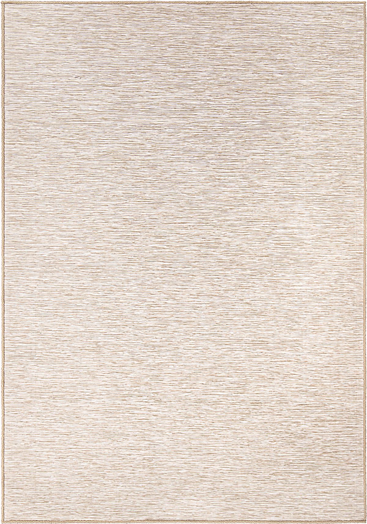 Eversull Beige Polypropylene Fabric Rug | Rooms to Go