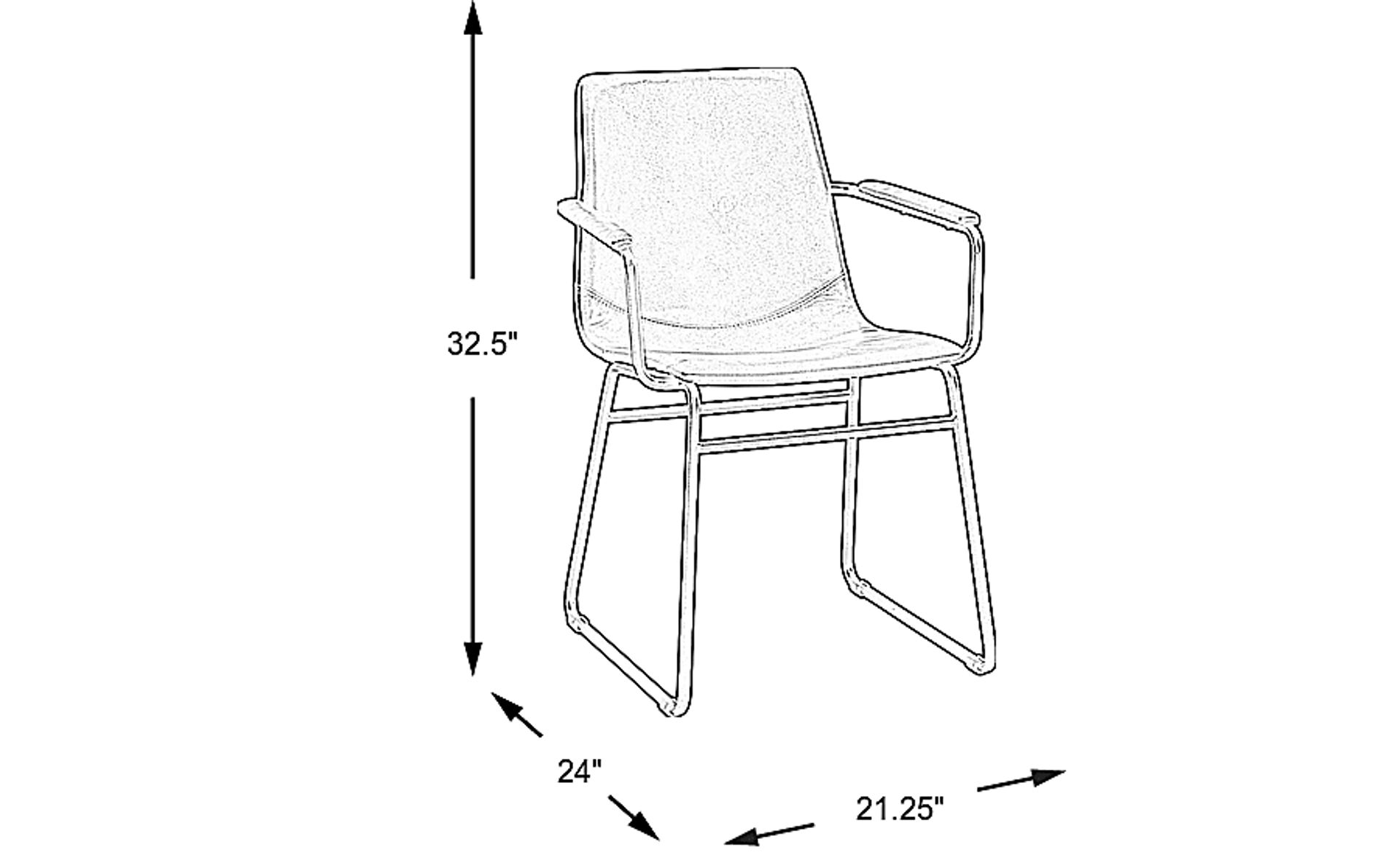 Dimension Image. Please refer to the Dimension Tab on this page for dimension details.