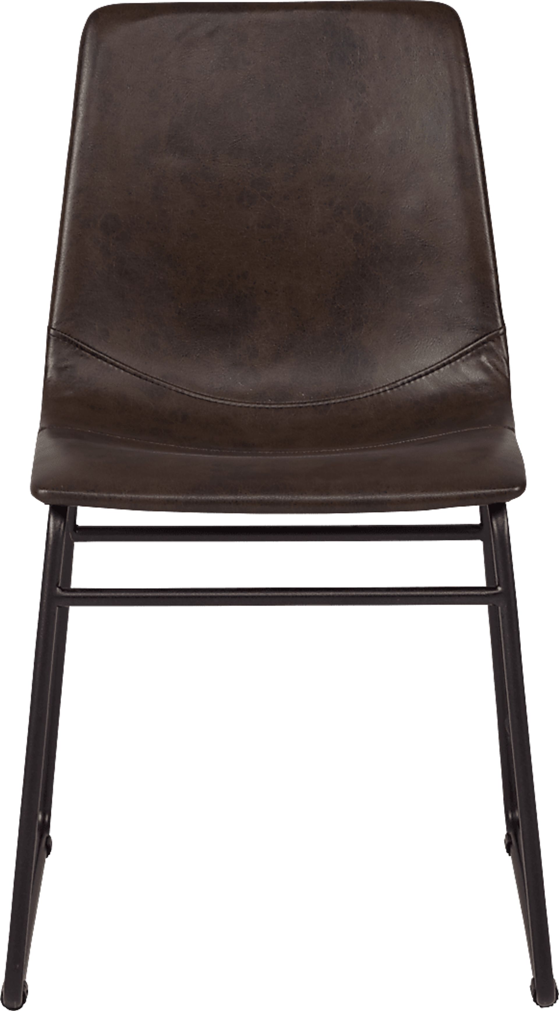 Everton Dark Brown Side Chair - Image 2