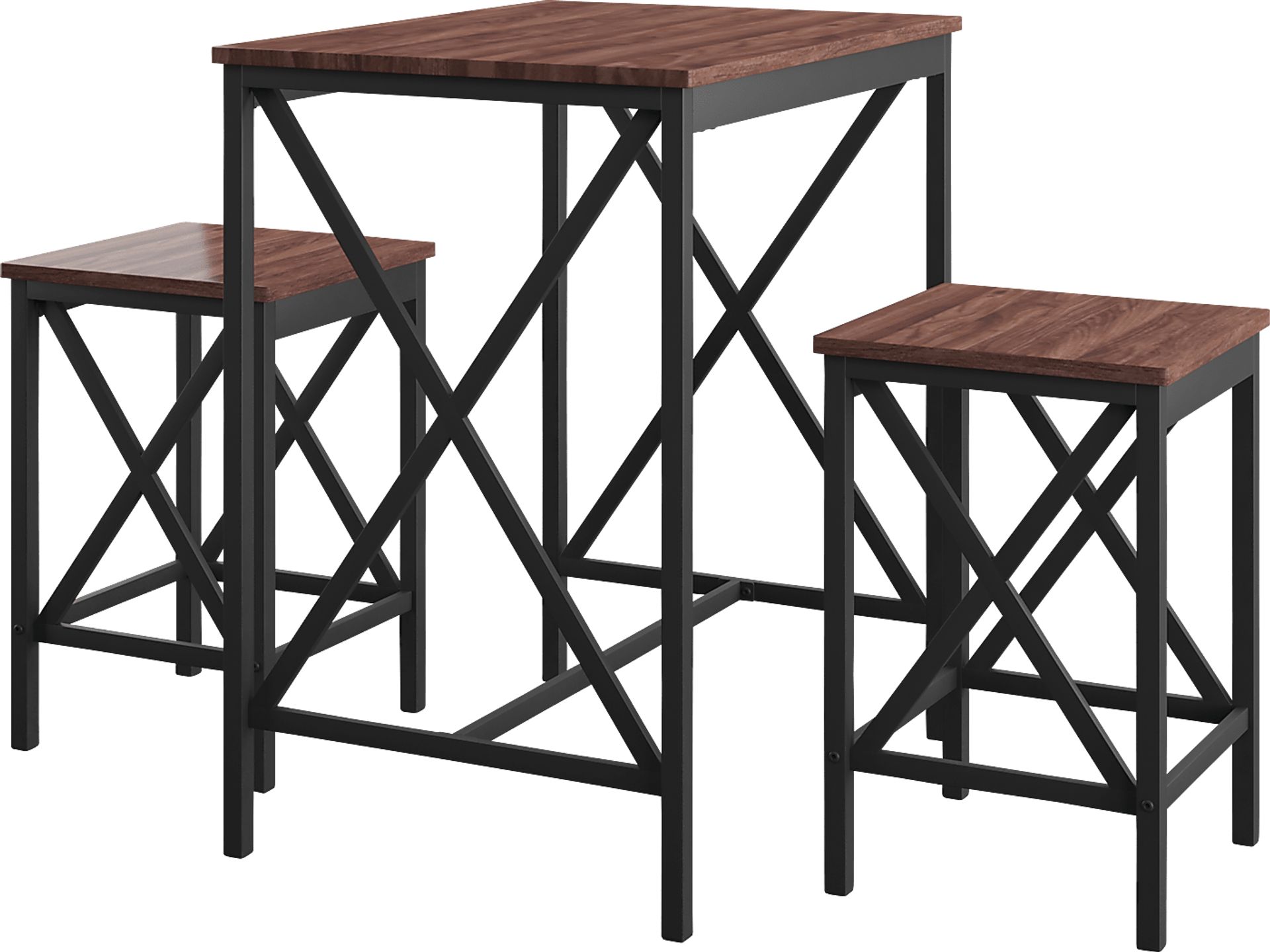 Evesham Brown 3 pc Dining Set - Image 2