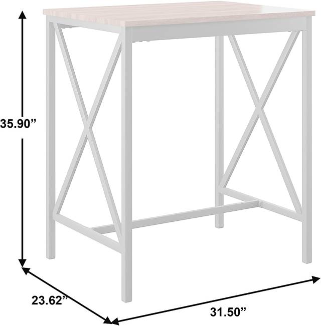 Evesham Brown 3 pc Dining Set - Thumbnail - Image 9
