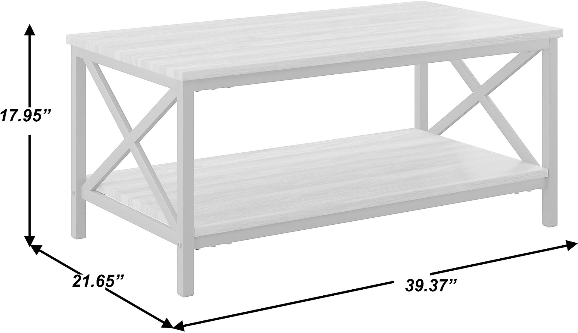 Evesham Brown Cocktail Table - Image 9