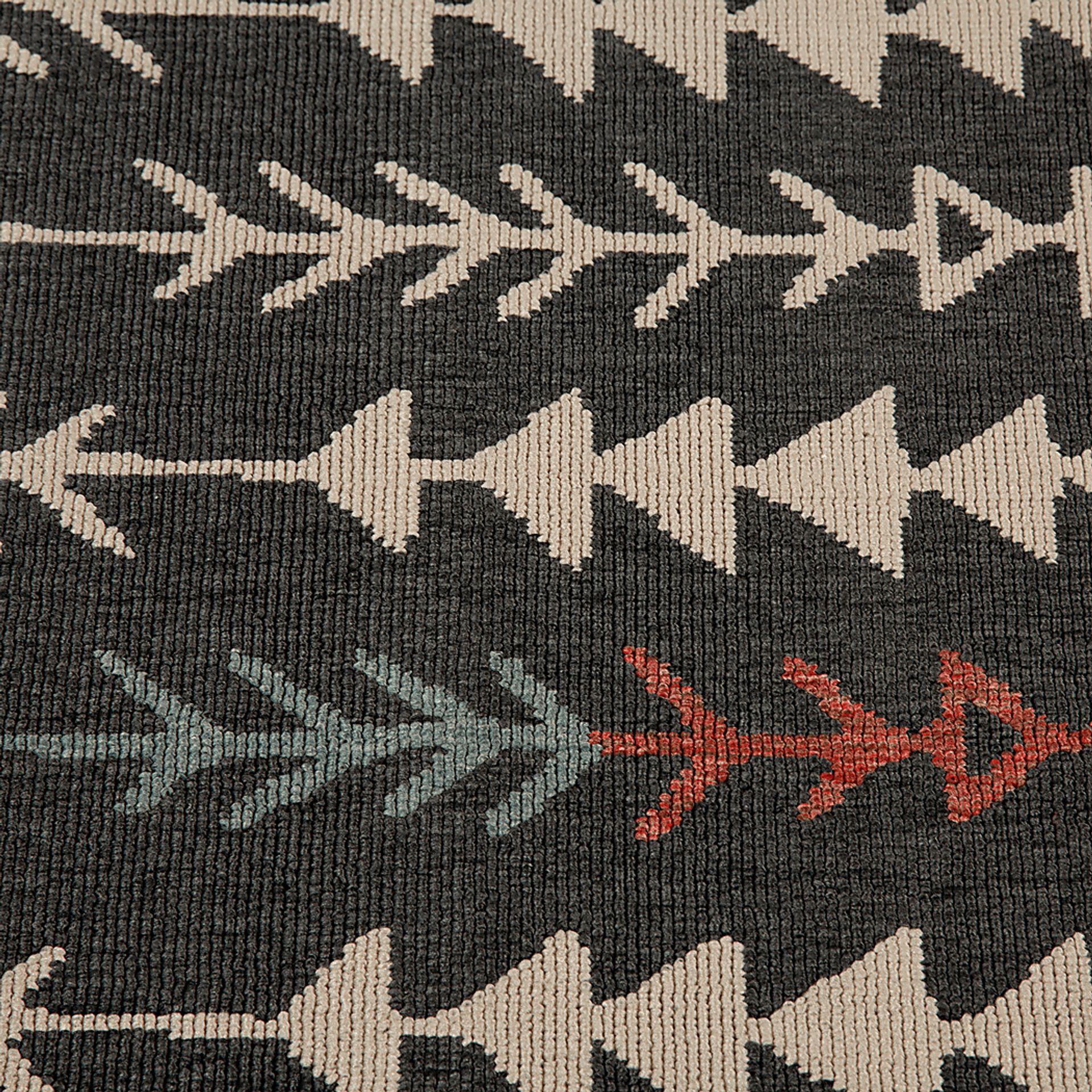Evette Rios Blackwood Black 5' x 7' Indoor/Outdoor Rug - Image 3