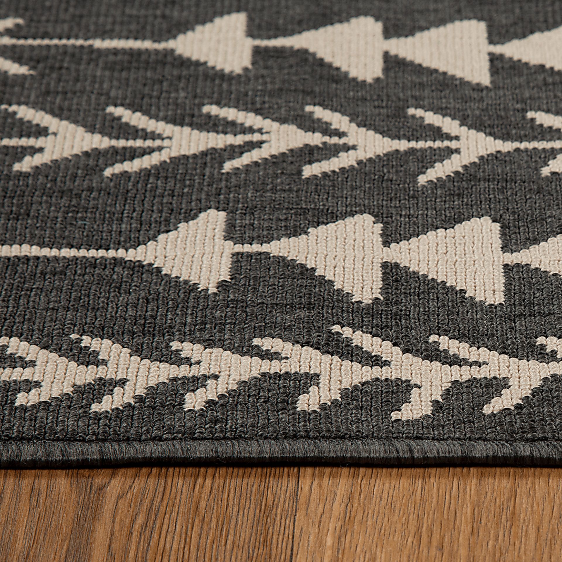 Evette Rios Blackwood Black 8' x 9'9 Indoor/Outdoor Rug - Image 7