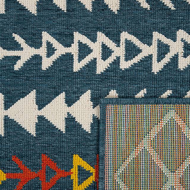 Evette Rios Blackwood Blue 5' x 7' Indoor/Outdoor Rug - Thumbnail - Image 4